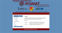 Desktop Screenshot of epowiat.powiatlwowecki.pl